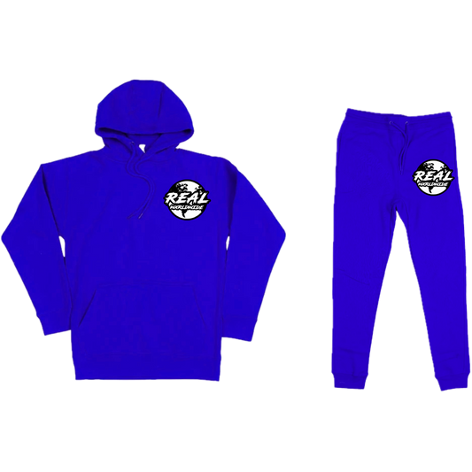 Real Wxrldwide Jogger Set - Blue