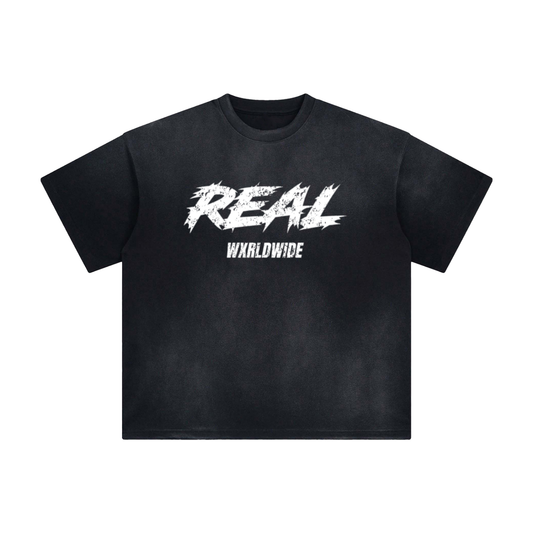 Real Wxrldwide Sun Faded Tee