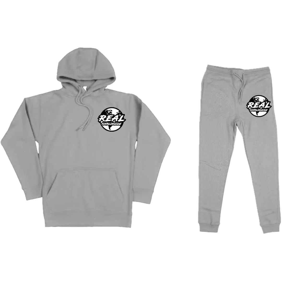 Real Wxrldwide Jogger Set - Grey