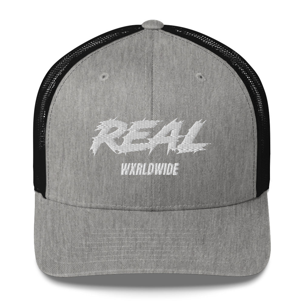 REAL WXRLDWIDE TRUCKER HAT