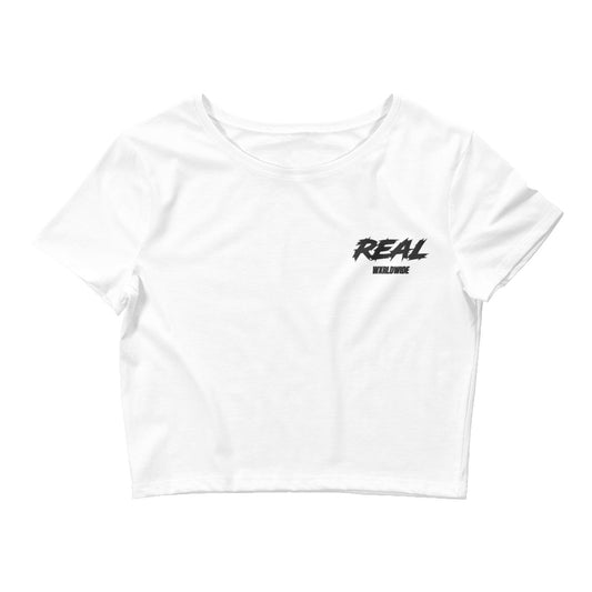 Real Wxrldwide Women’s Crop Tee