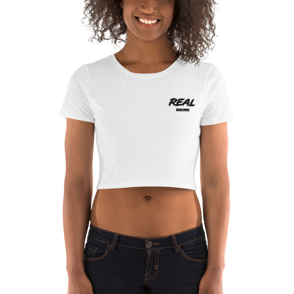 Real Wxrldwide Women’s Crop Tee